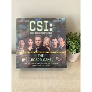CSI Crime Scene Investigation The Board Game 2004 Brand New Sealed